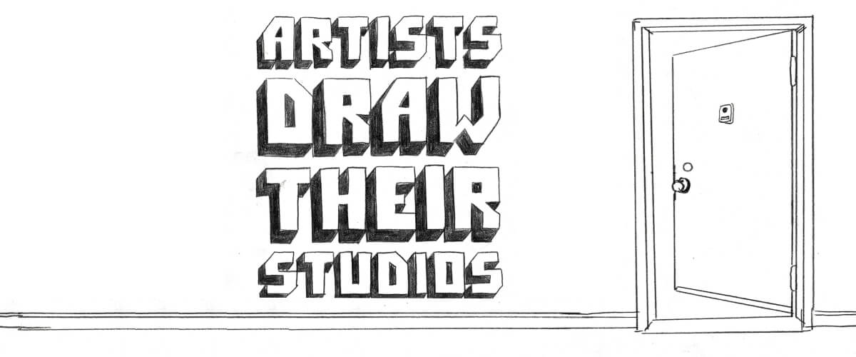 Artists Draw Their Studios | My Art Guides