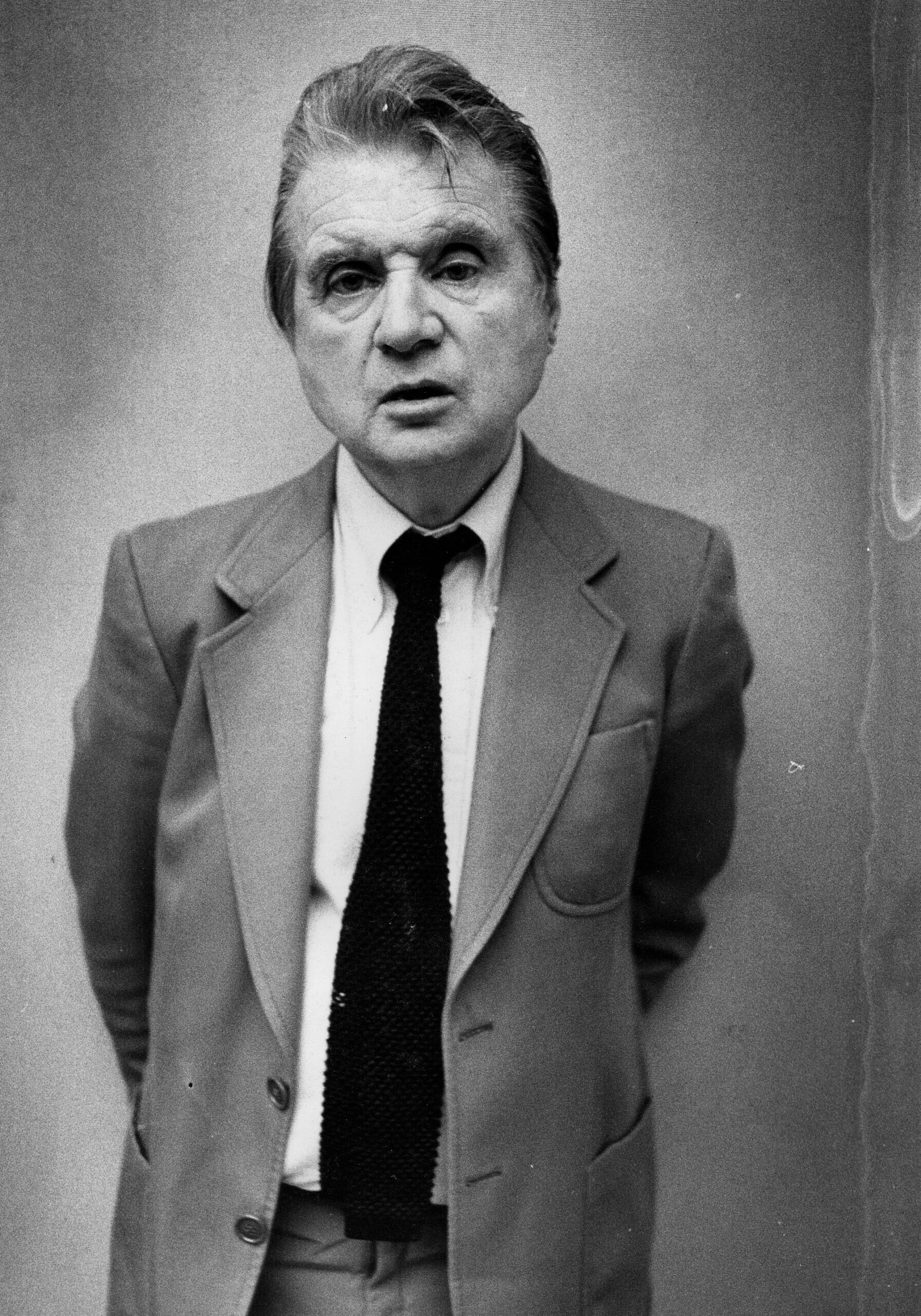 Francis Bacon, portrait.
