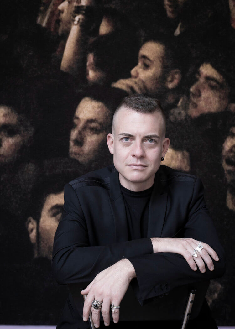 Eugenio Viola, 2021, Bogotà. Photo: Andrea Moreno Courtesy El Tiempo.