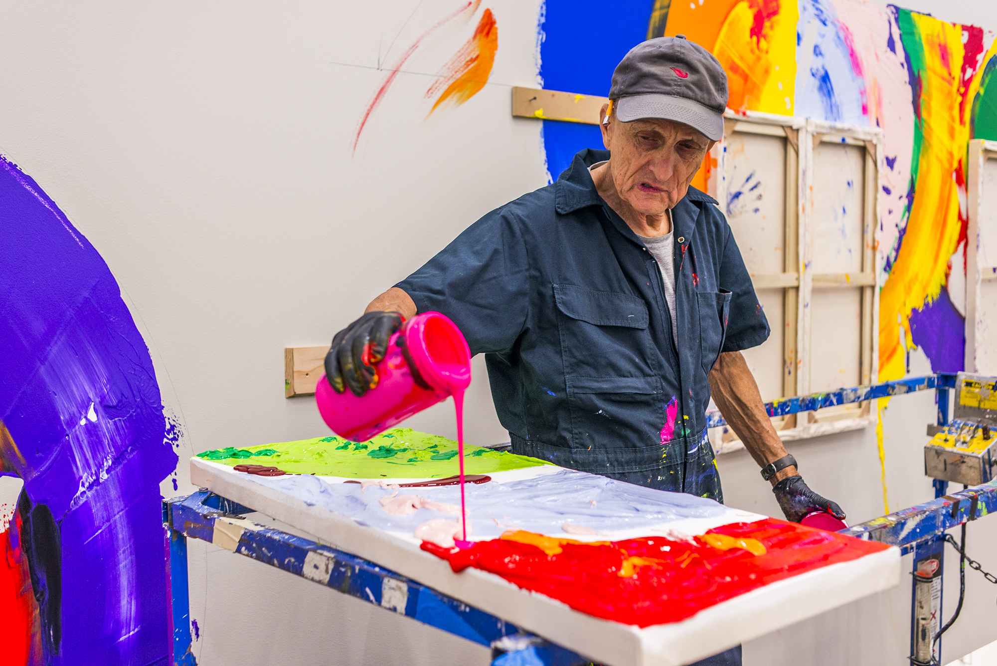 Richard Jackson, Image courtesy the artist, Hauser & Wirth and the Fine Arts Museums of San Francisco