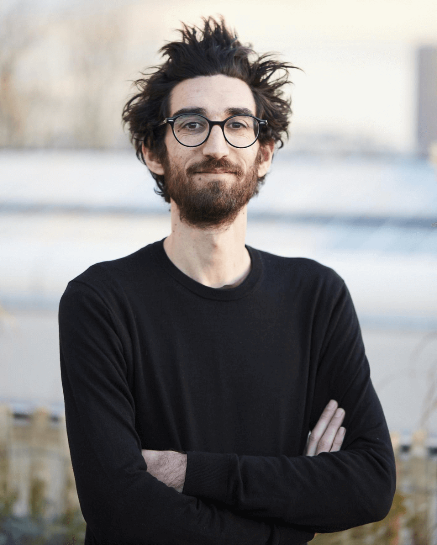 Yoann Gourmel, Membre de l’équipe curatoriale du Palais de Tokyo, commissaire de la 15e Biennale de Lyon.
Photo Ayka Lux.