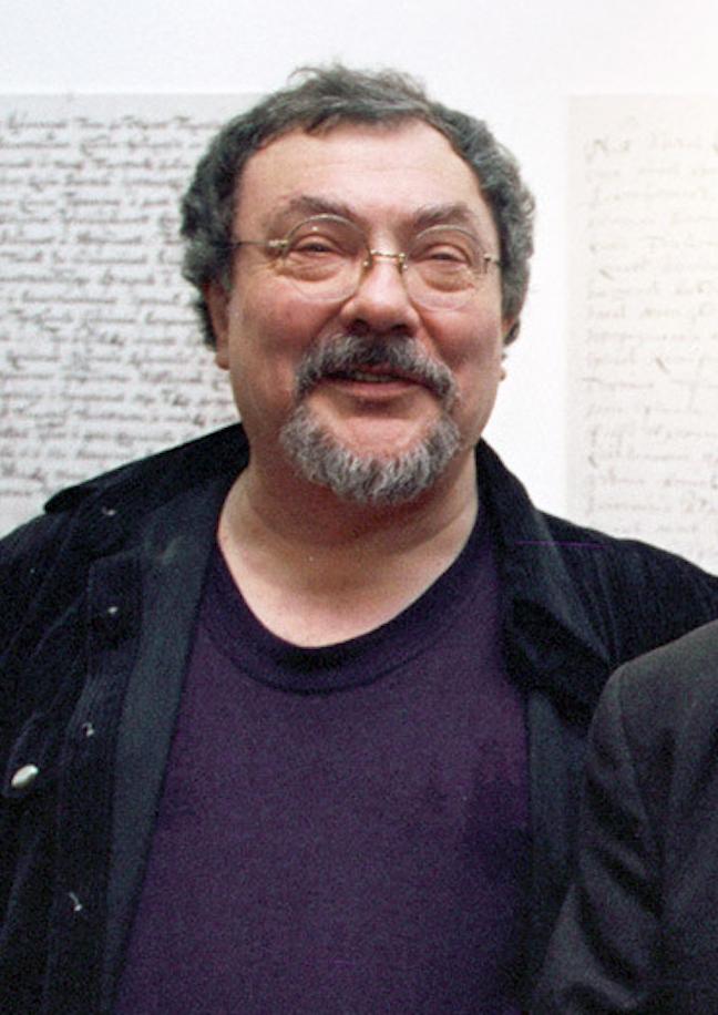 Vitaly Komar, portrait.