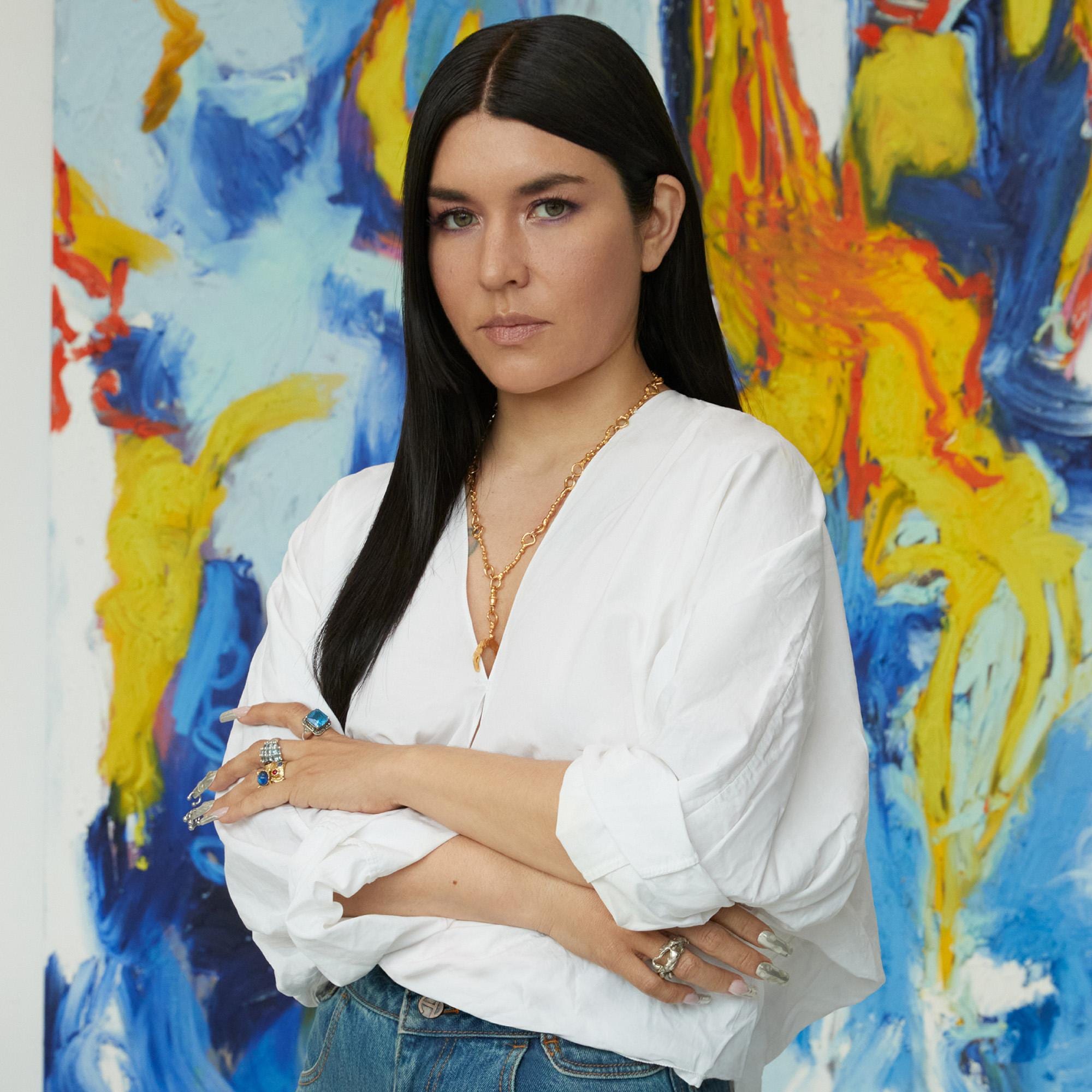 Donna Huanca, portrait. 