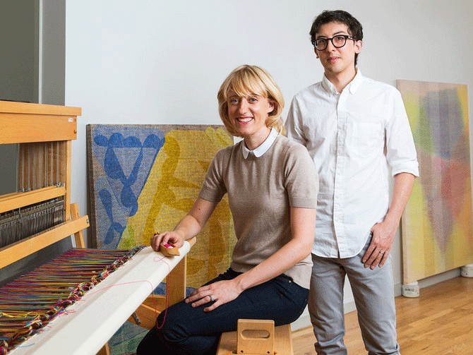 Mark Barrow and Sarah Parke
