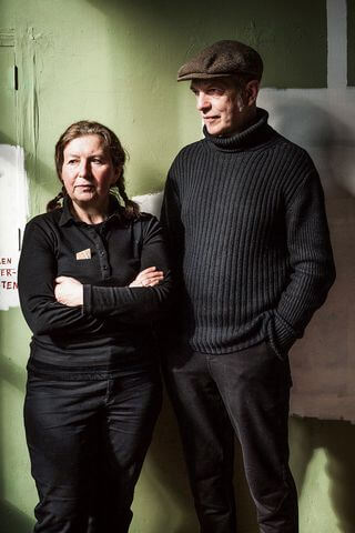 Marta Volkova and Slava Shevelenko