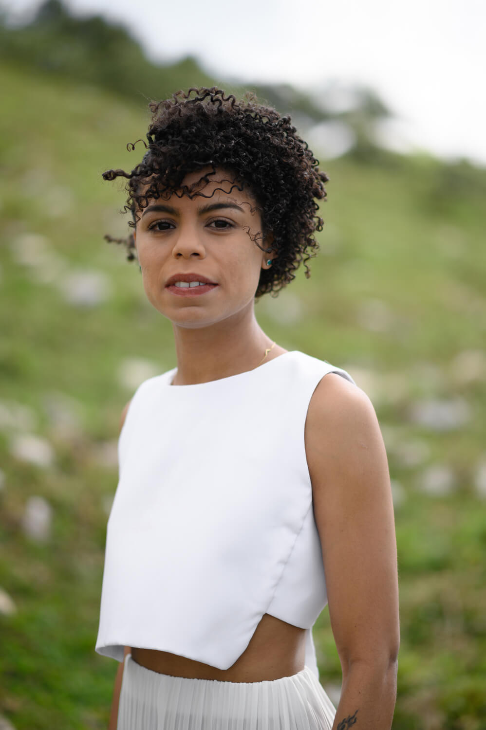 Portrait of Yina Jiménez Suriel. Photo by José Rozón, 2024.