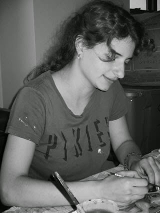 Justine Neuberger, portrait.