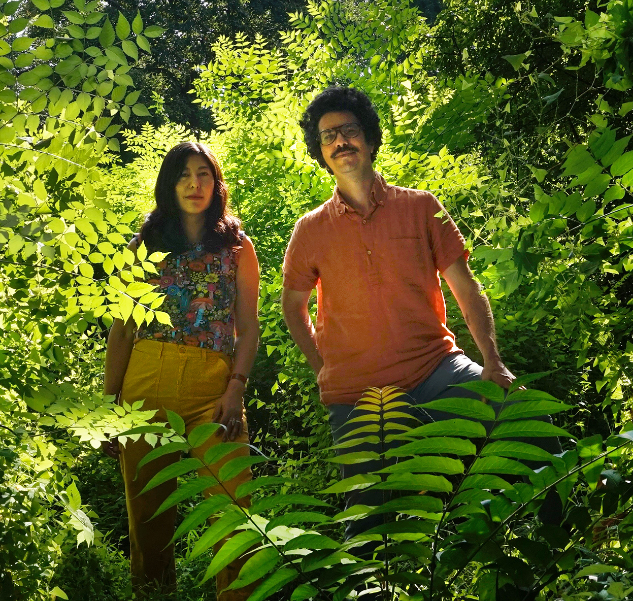 Nadia Hironaka & Matthew Suib, portrait. 