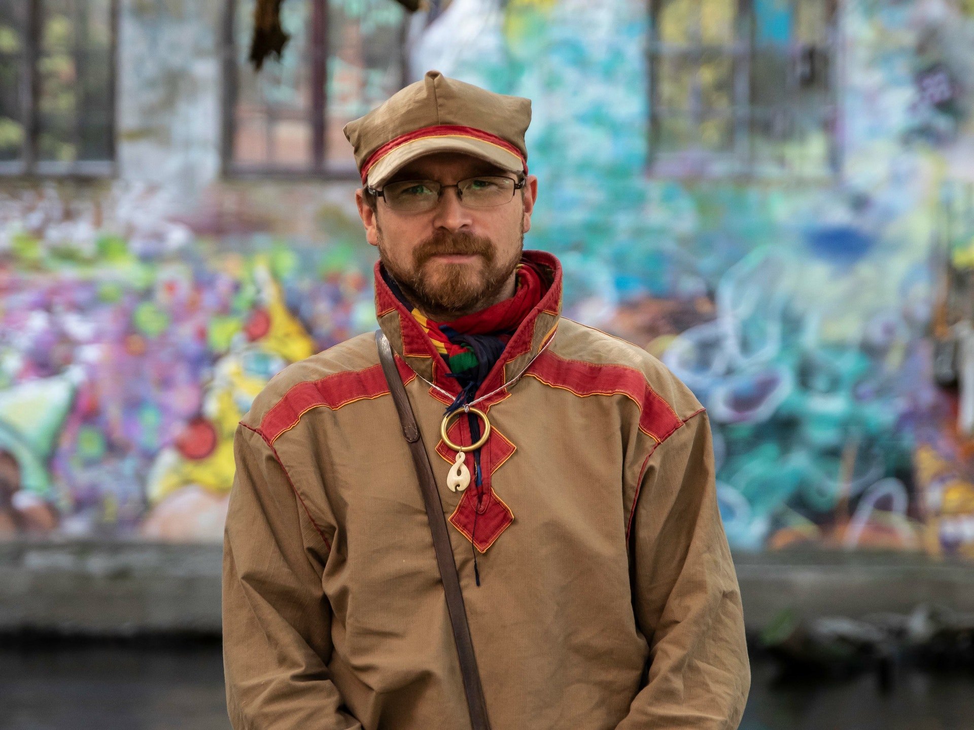 Beaska Niillas, portrait. Credits Eirin Torgersen.