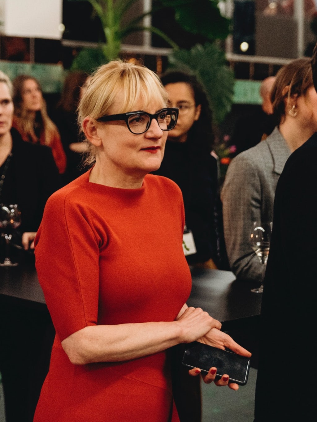 Hilde Teerlinck, portrait.