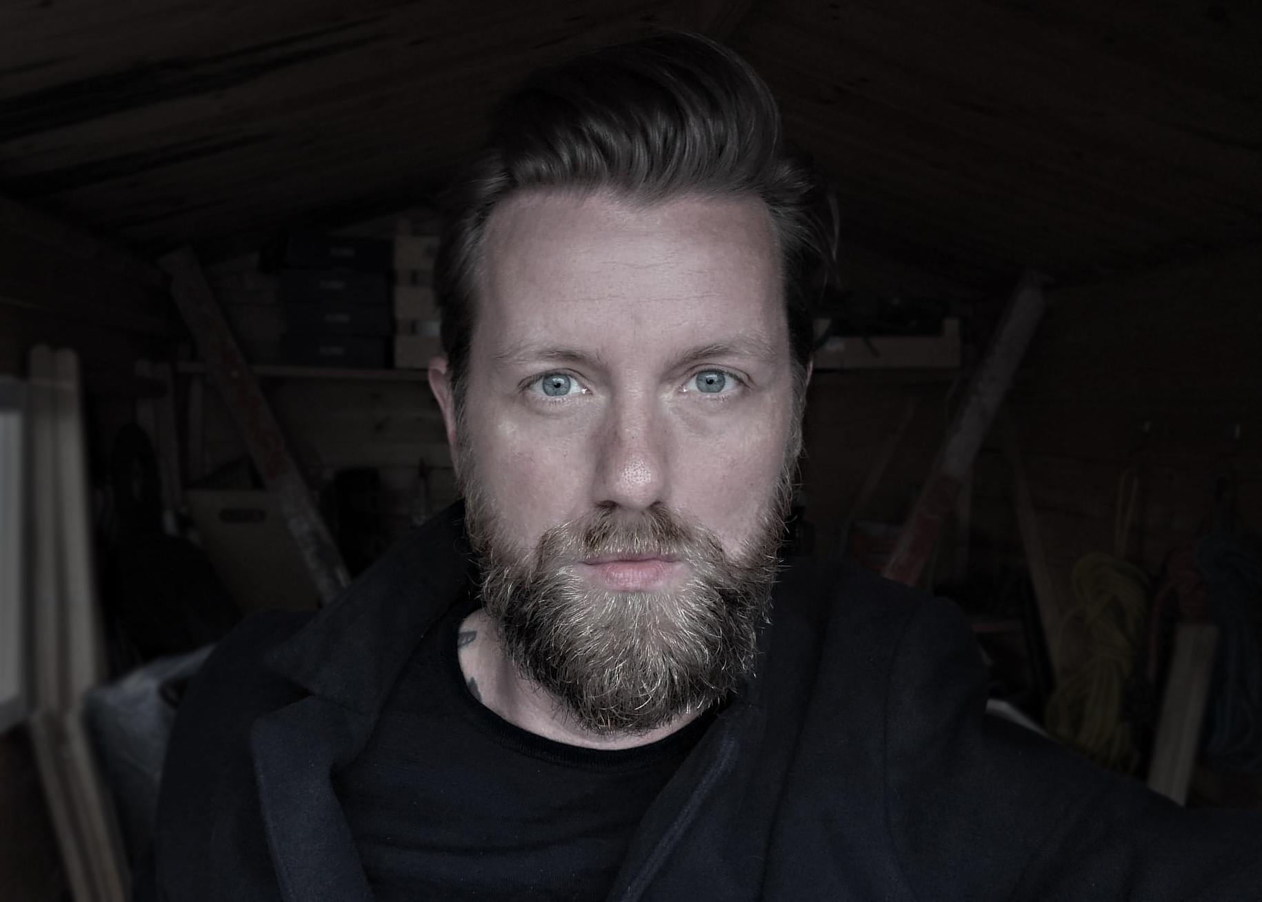 Uffe Isolotto, portrait.