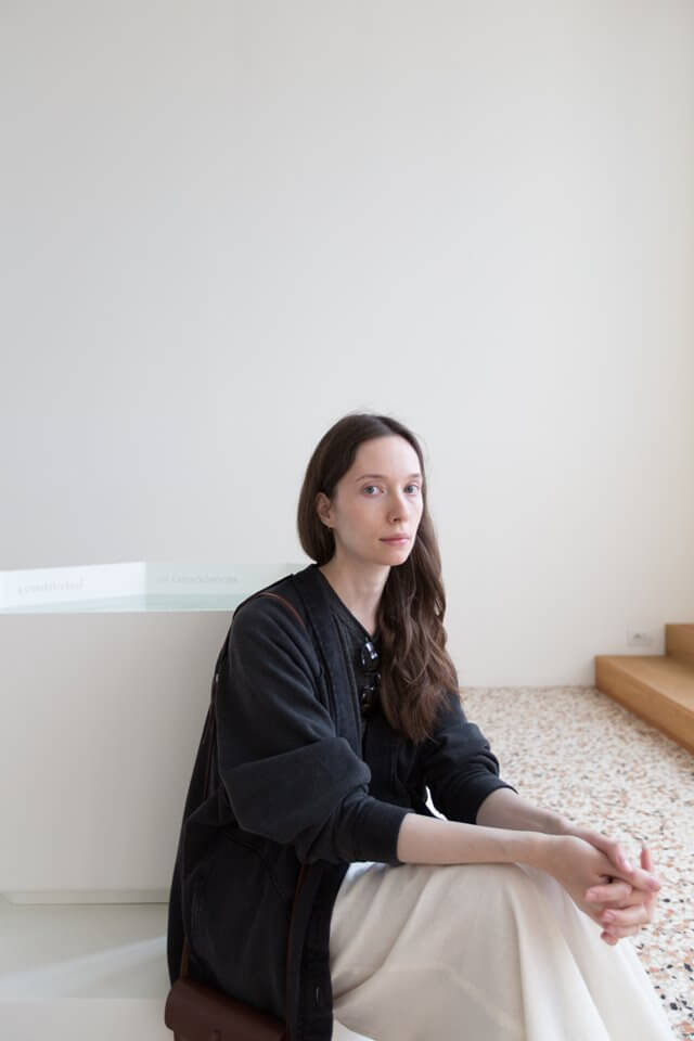 Alexandra Sukhareva, portrait.