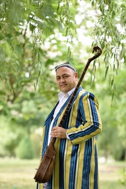 Abror Zufarov, portrait.