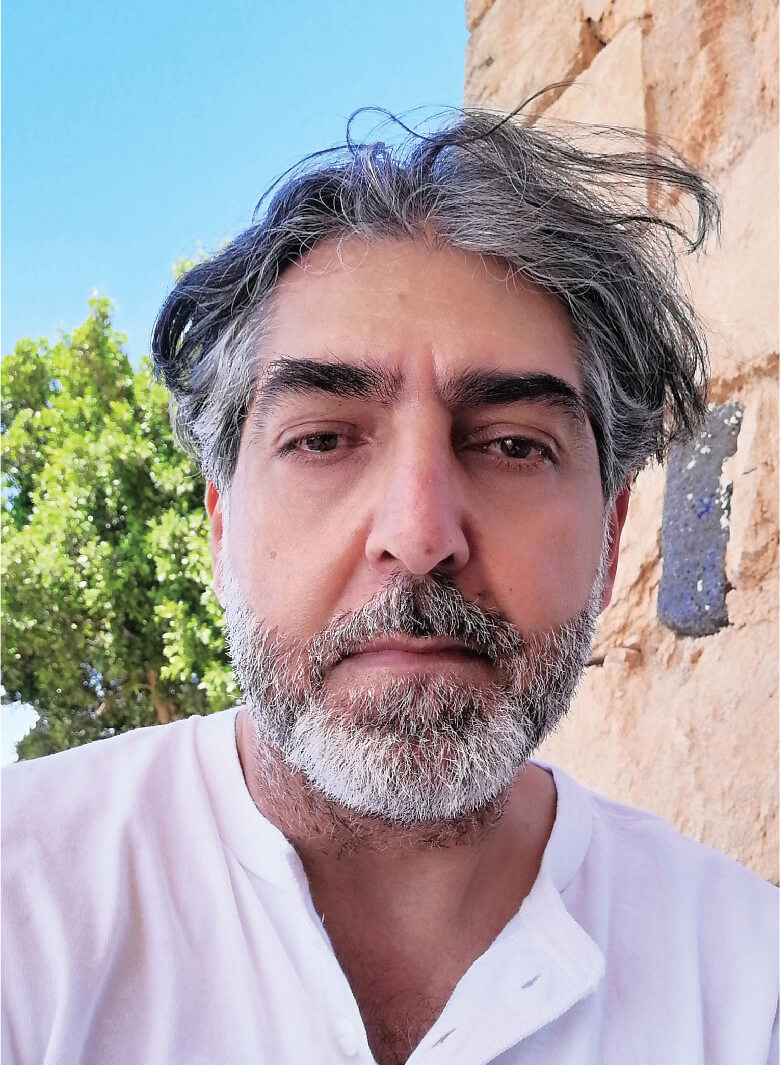 Ghassan Abulaban, portrait.