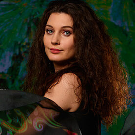 Irina Batkova, portrait.