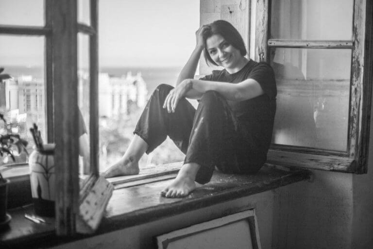 Ramina Saadatkhan, portrait. Photo by Ramina Bocharova