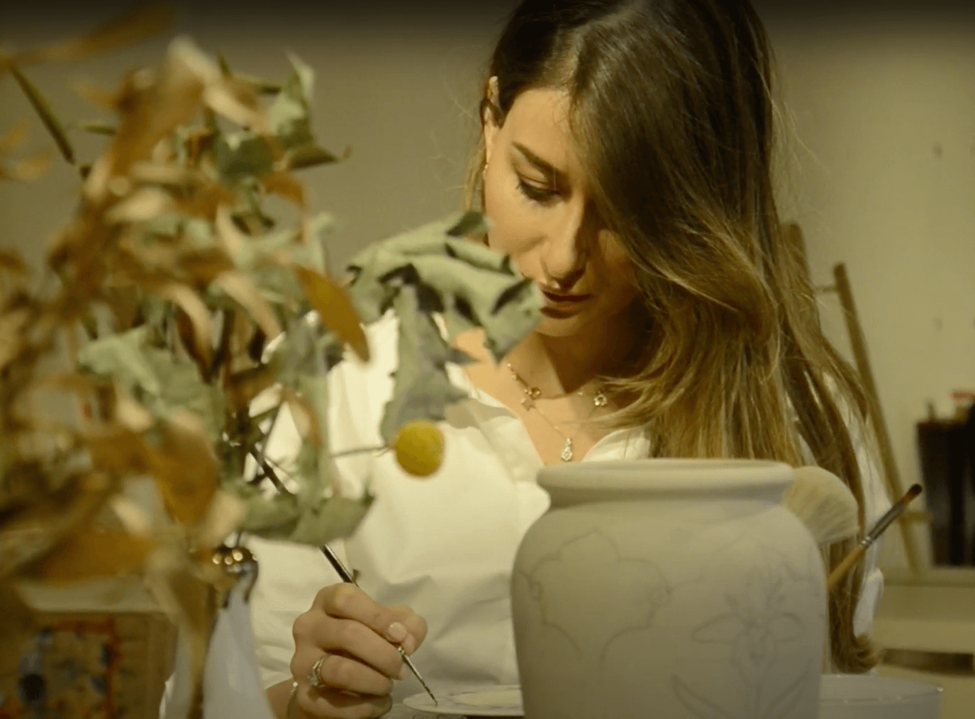 Sabiha Khankishiyeva, portrait.