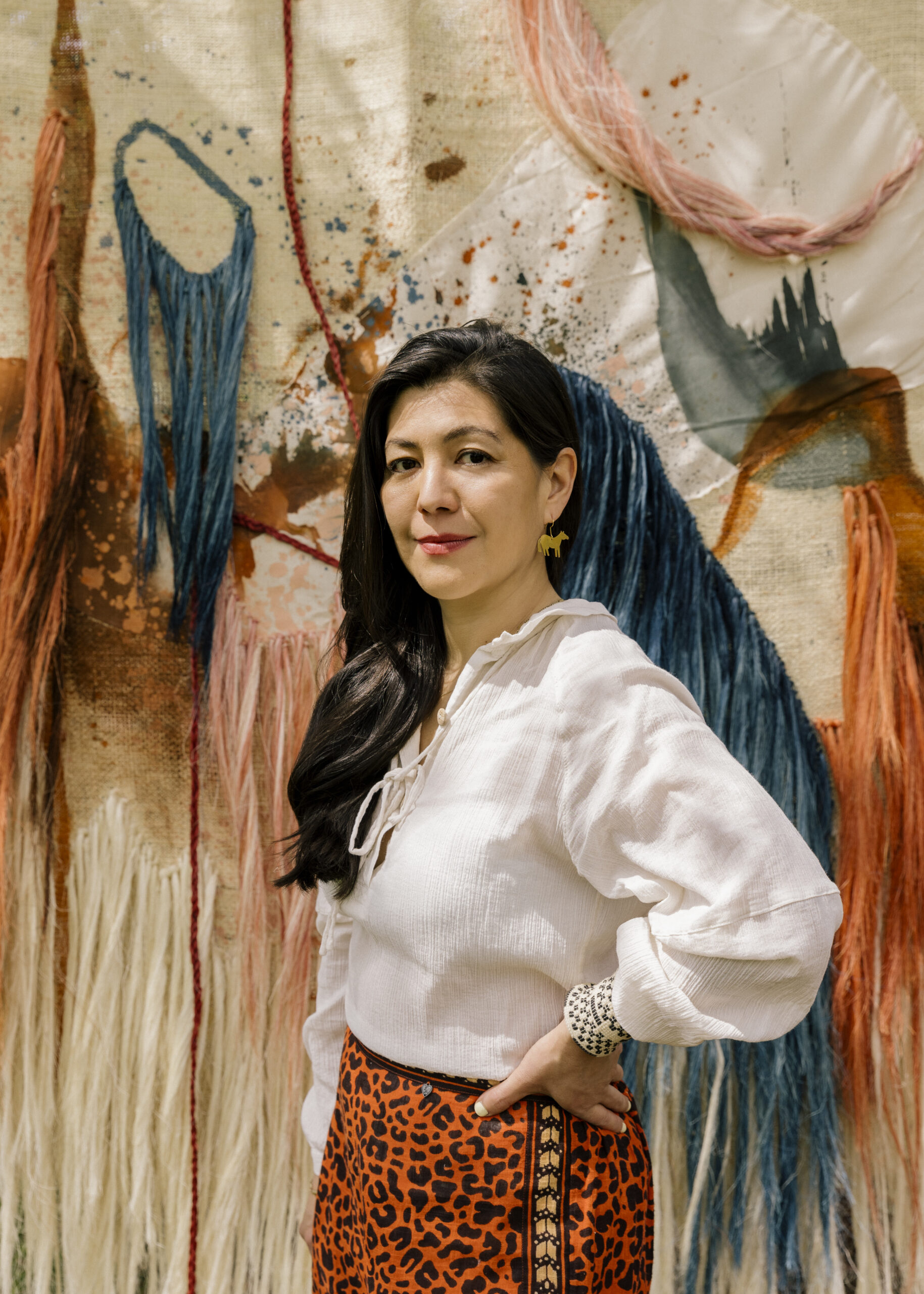 Beatriz Morales photograohed by Angela Simi in Hidalgo for ART, Mexico 2024